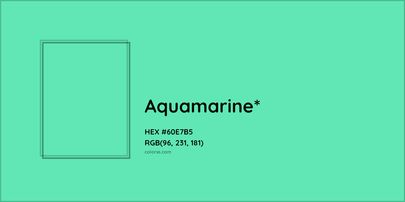 HEX #60E7B5 Color Name, Color Code, Palettes, Similar Paints, Images