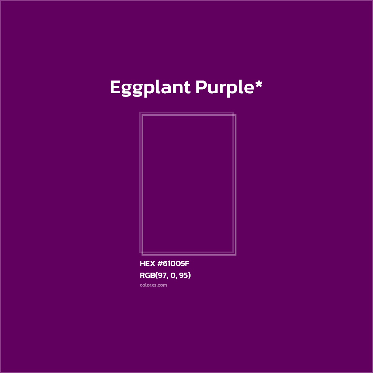 HEX #61005F Color Name, Color Code, Palettes, Similar Paints, Images