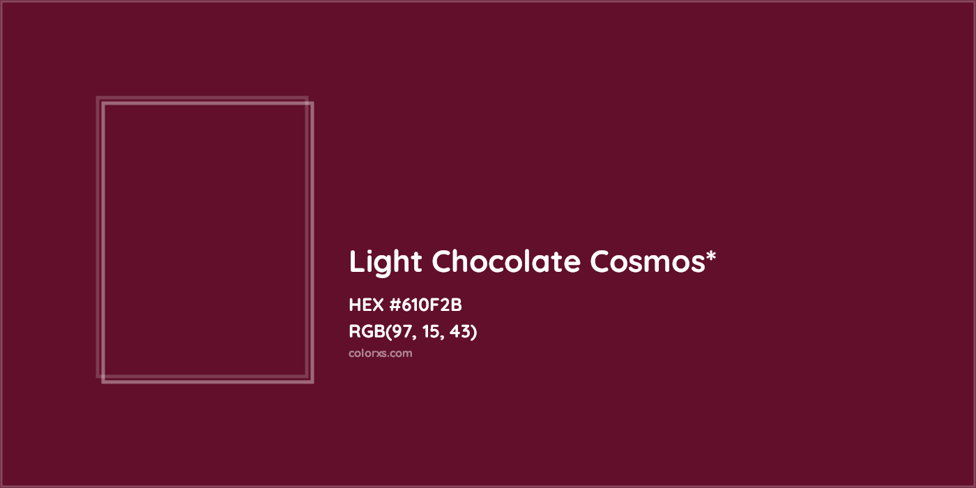 HEX #610F2B Color Name, Color Code, Palettes, Similar Paints, Images