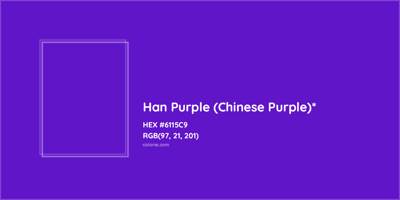 HEX #6115C9 Color Name, Color Code, Palettes, Similar Paints, Images