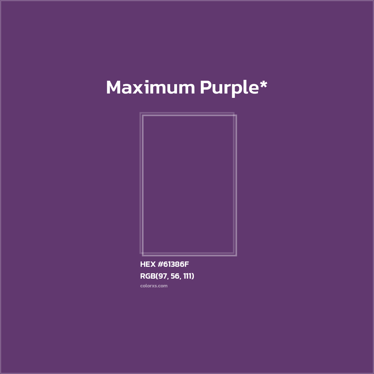 HEX #61386F Color Name, Color Code, Palettes, Similar Paints, Images