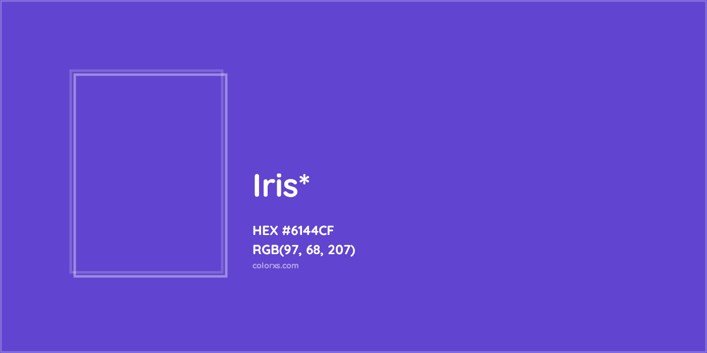 HEX #6144CF Color Name, Color Code, Palettes, Similar Paints, Images