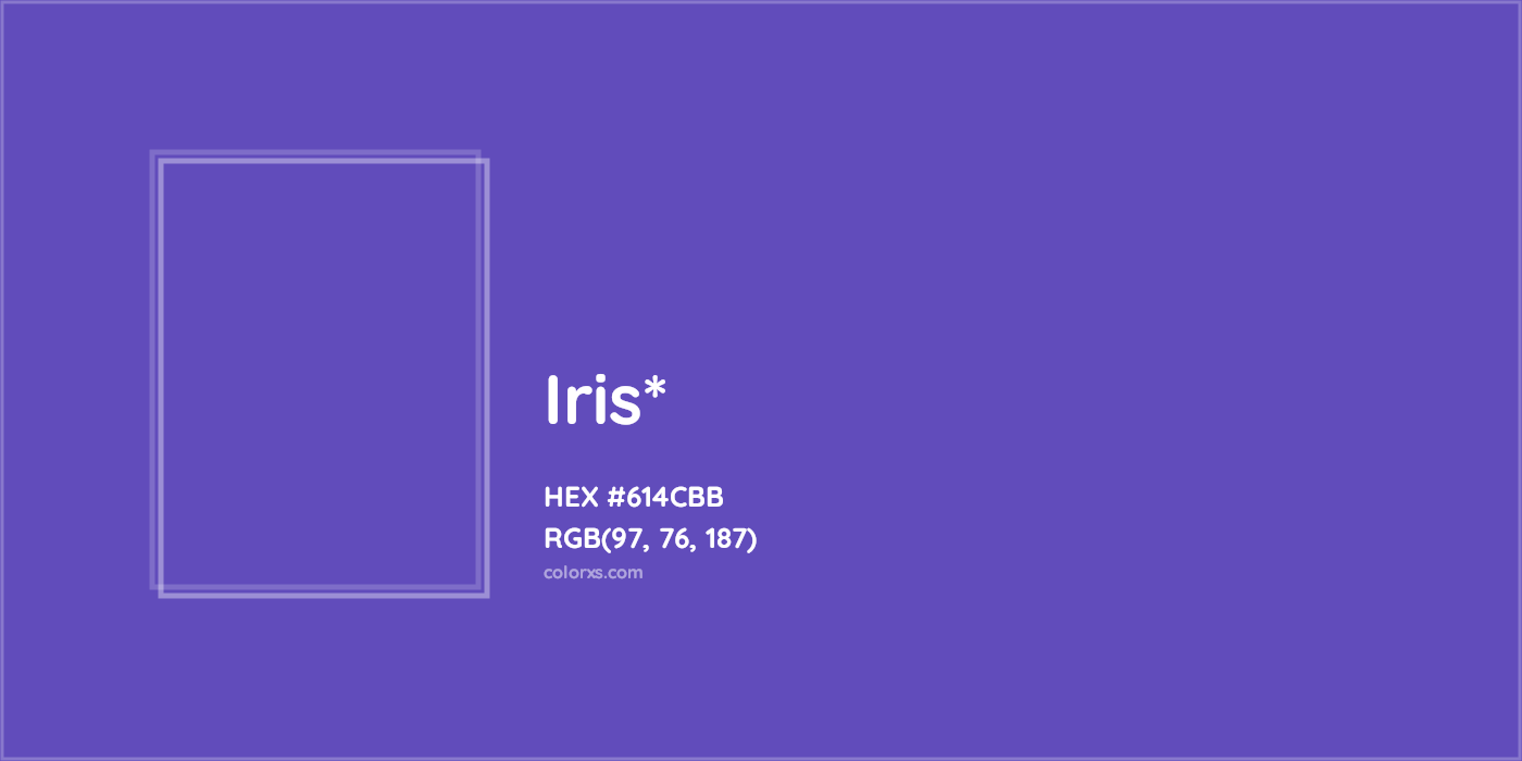 HEX #614CBB Color Name, Color Code, Palettes, Similar Paints, Images
