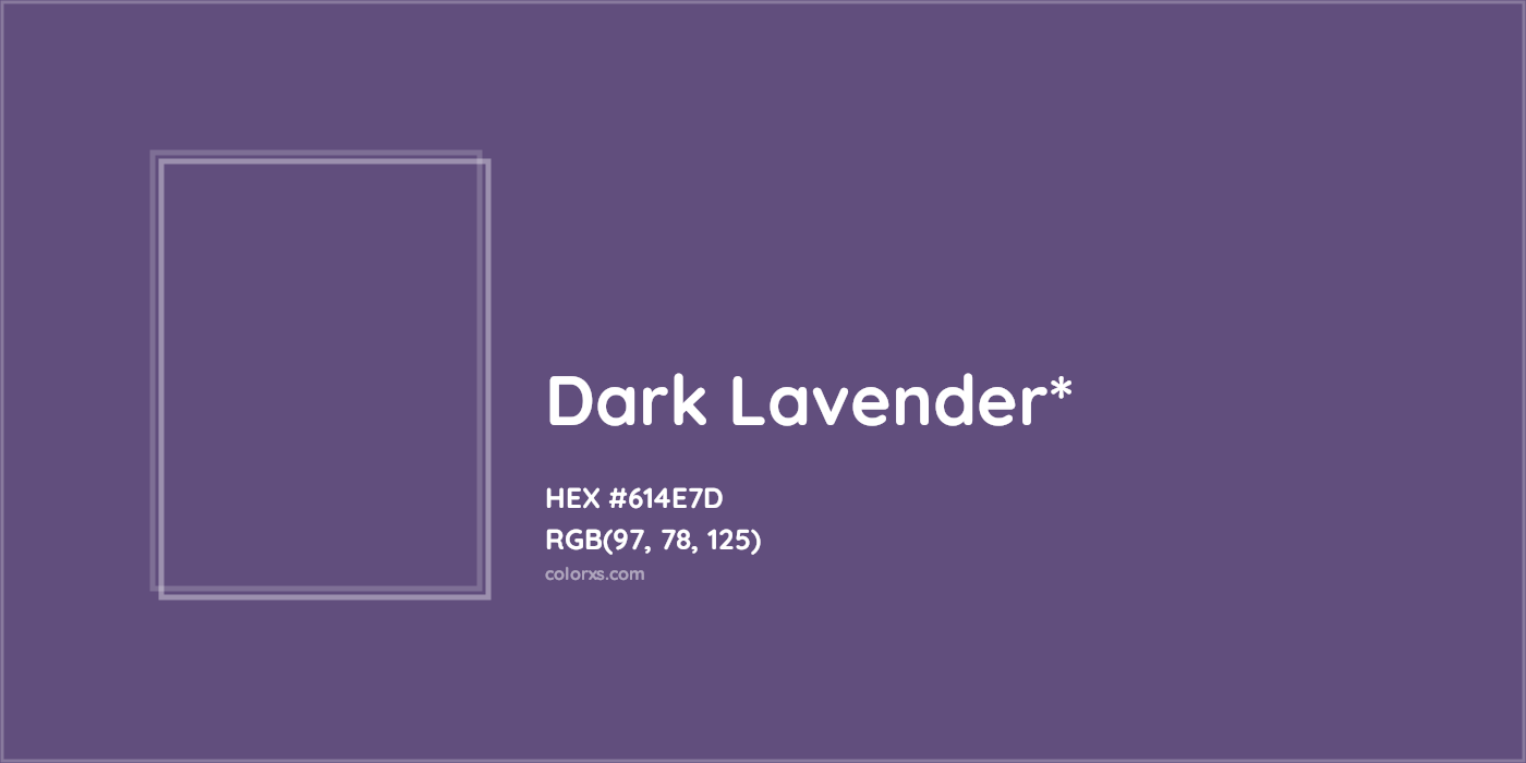 HEX #614E7D Color Name, Color Code, Palettes, Similar Paints, Images