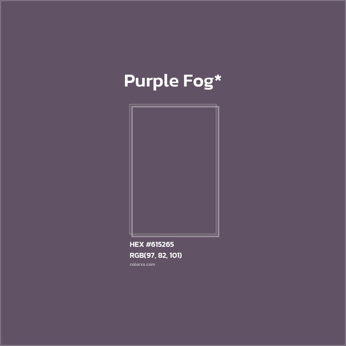 HEX #615265 Color Name, Color Code, Palettes, Similar Paints, Images