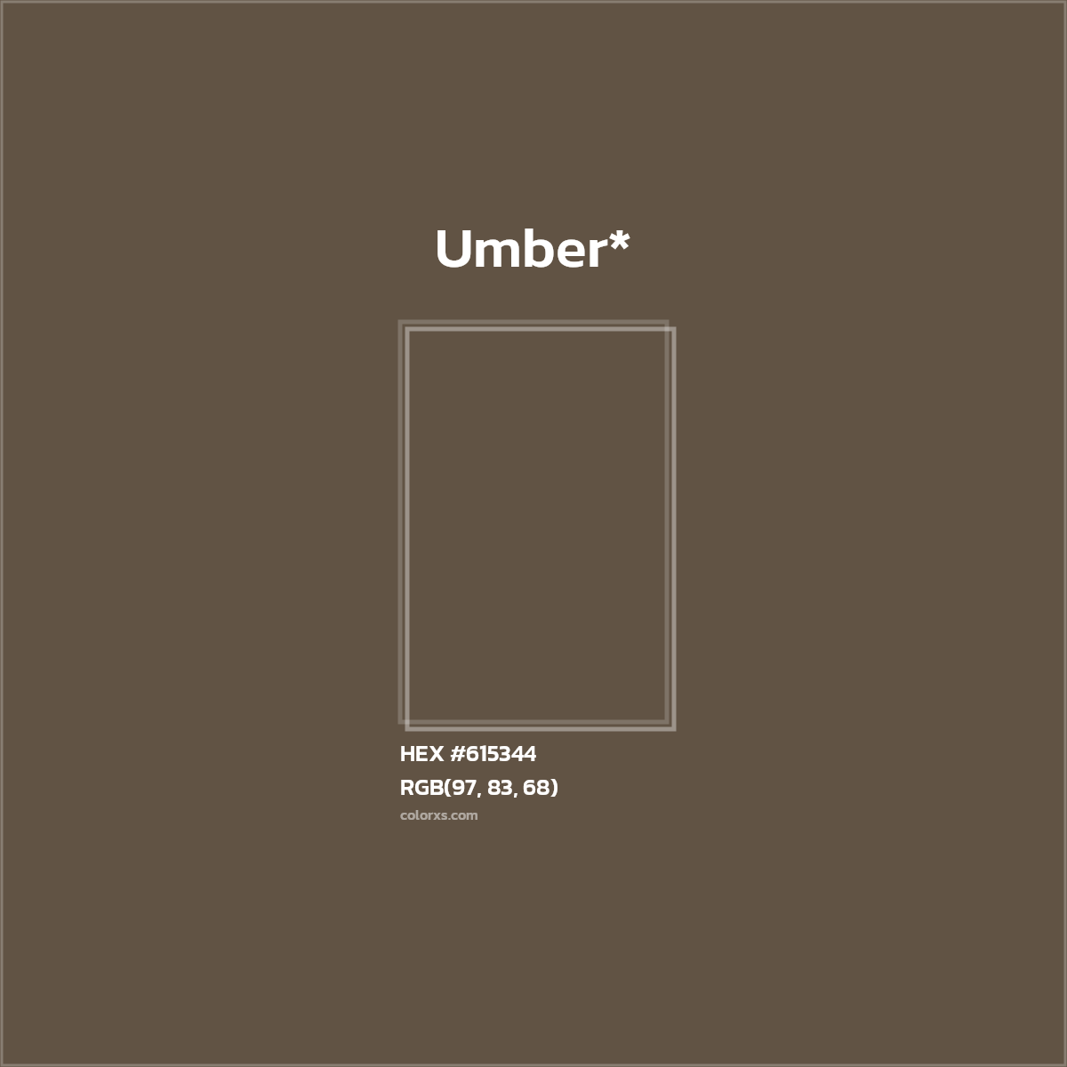 HEX #615344 Color Name, Color Code, Palettes, Similar Paints, Images