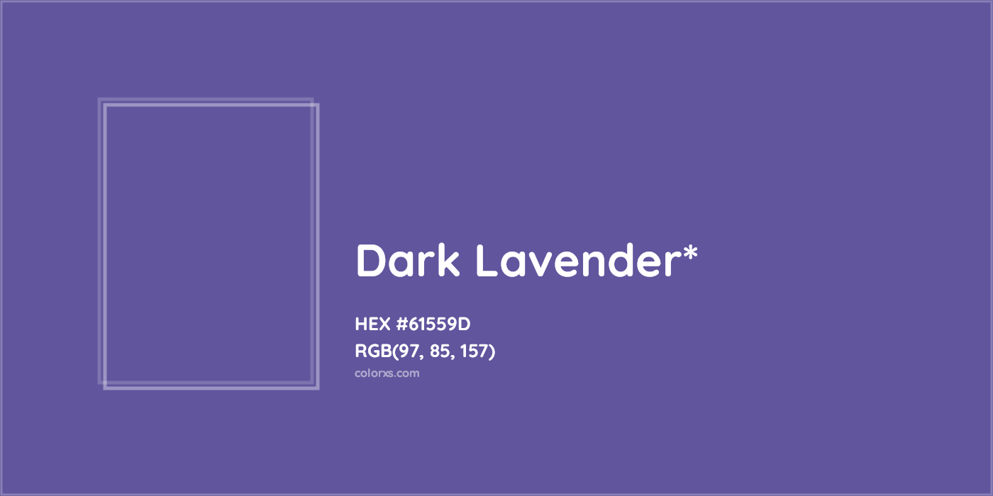 HEX #61559D Color Name, Color Code, Palettes, Similar Paints, Images