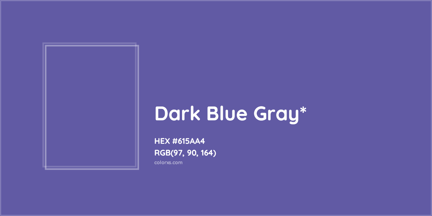 HEX #615AA4 Color Name, Color Code, Palettes, Similar Paints, Images