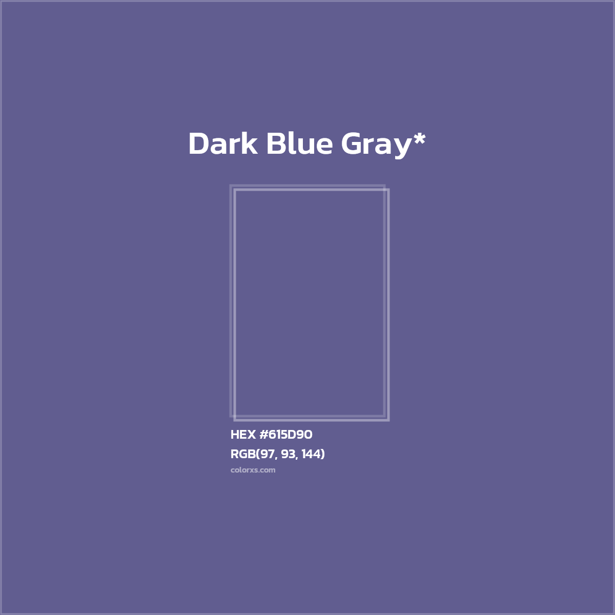 HEX #615D90 Color Name, Color Code, Palettes, Similar Paints, Images