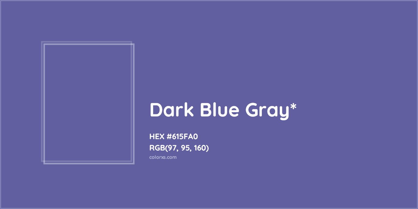 HEX #615FA0 Color Name, Color Code, Palettes, Similar Paints, Images