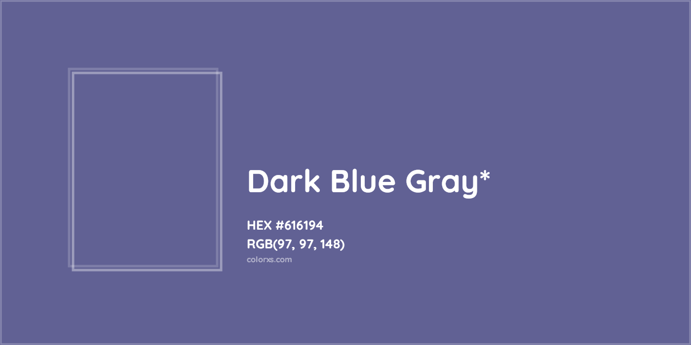 HEX #616194 Color Name, Color Code, Palettes, Similar Paints, Images