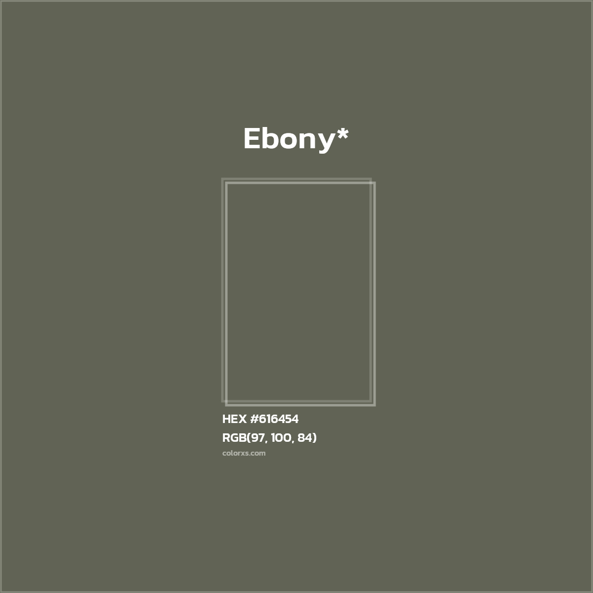 HEX #616454 Color Name, Color Code, Palettes, Similar Paints, Images