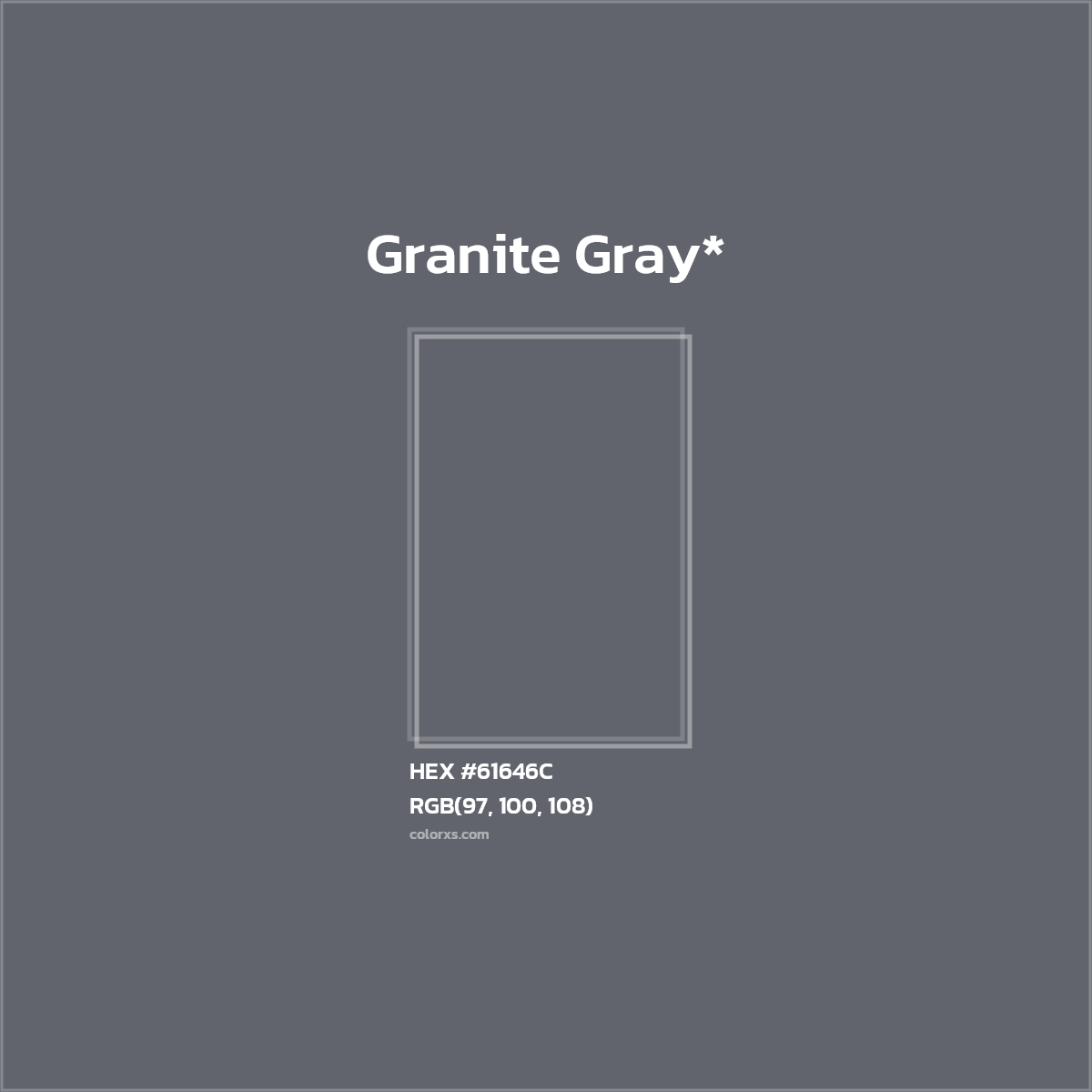 HEX #61646C Color Name, Color Code, Palettes, Similar Paints, Images