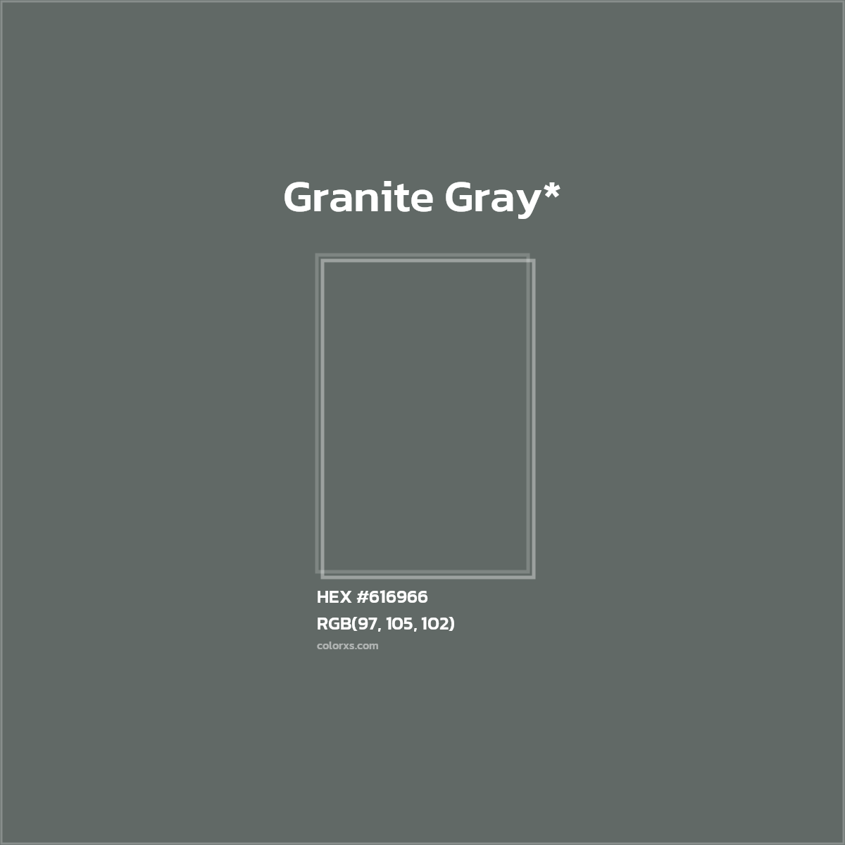 HEX #616966 Color Name, Color Code, Palettes, Similar Paints, Images
