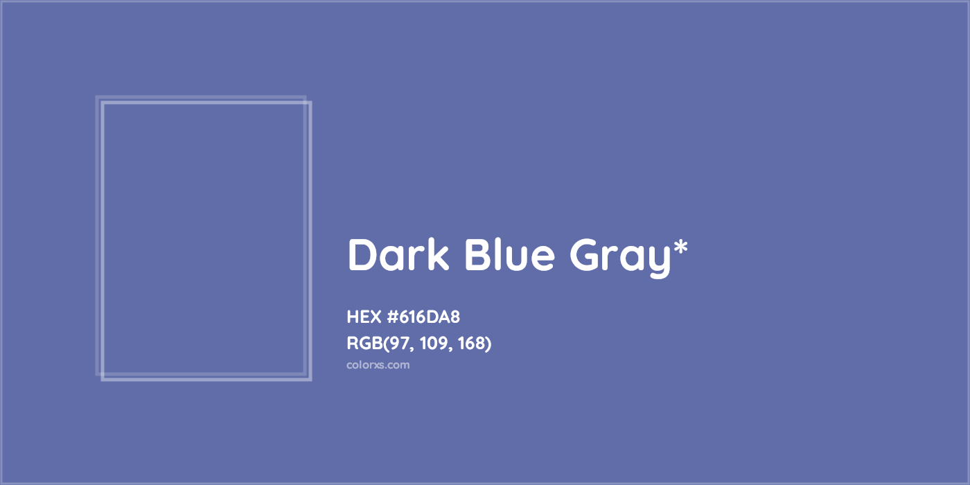 HEX #616DA8 Color Name, Color Code, Palettes, Similar Paints, Images