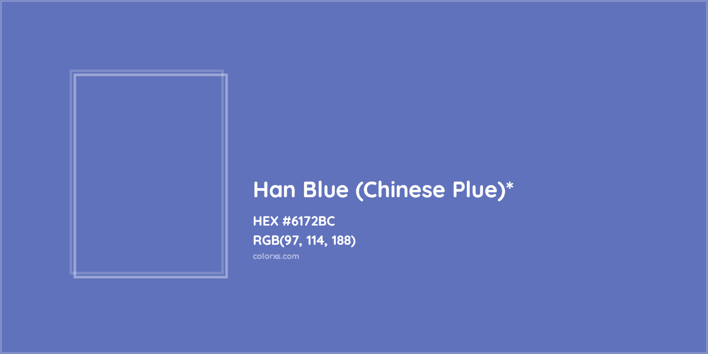 HEX #6172BC Color Name, Color Code, Palettes, Similar Paints, Images