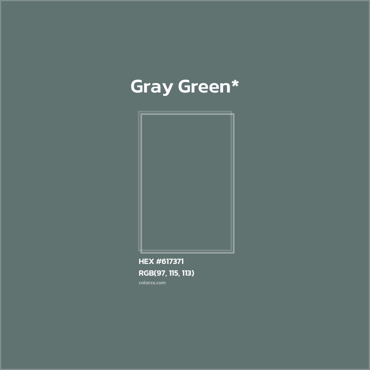 HEX #617371 Color Name, Color Code, Palettes, Similar Paints, Images