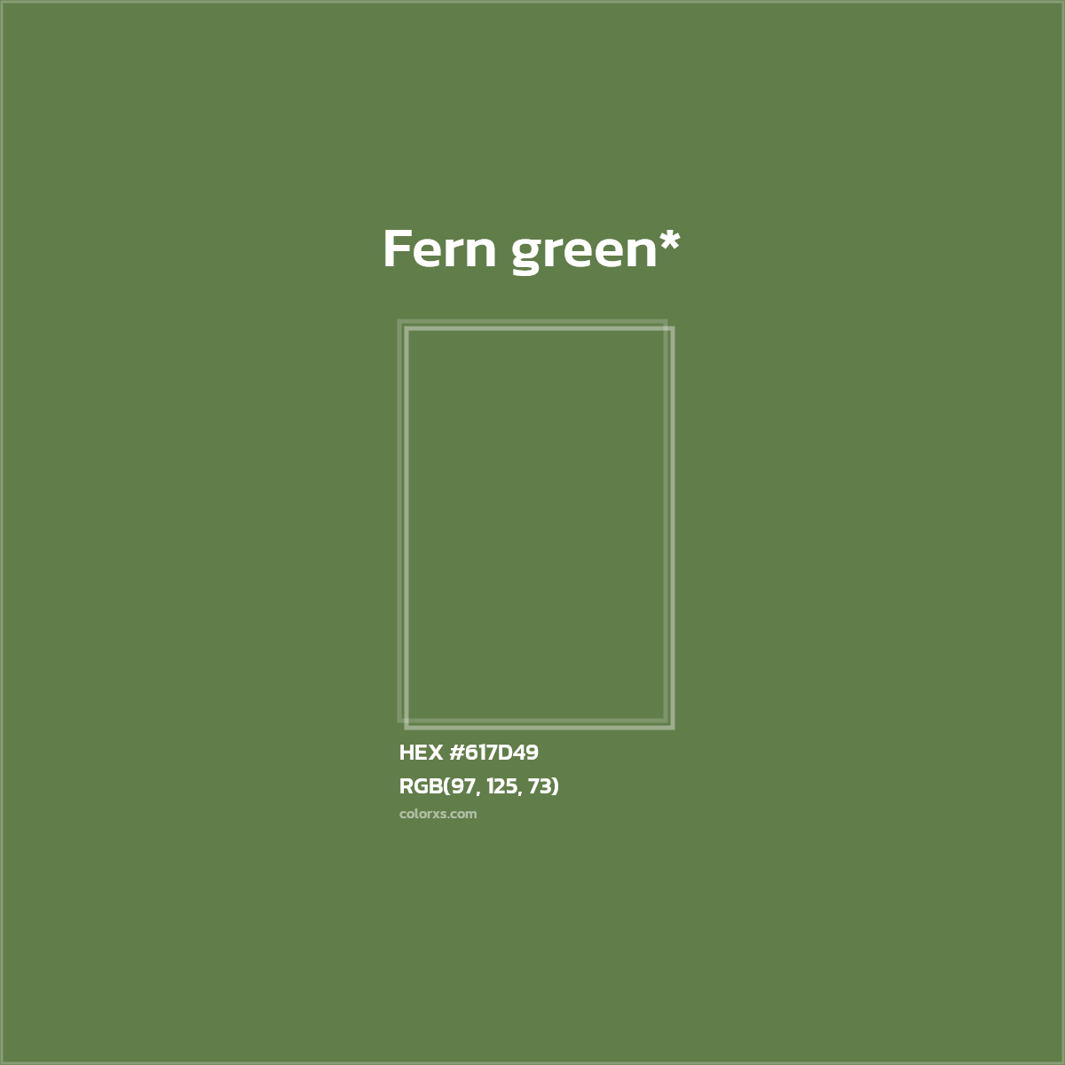 HEX #617D49 Color Name, Color Code, Palettes, Similar Paints, Images