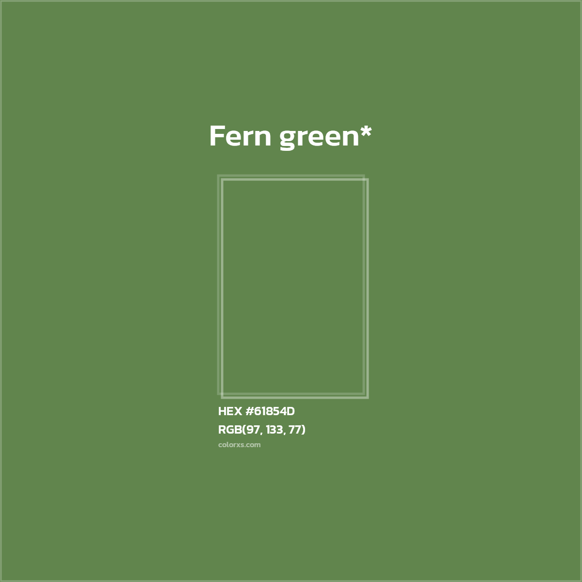 HEX #61854D Color Name, Color Code, Palettes, Similar Paints, Images