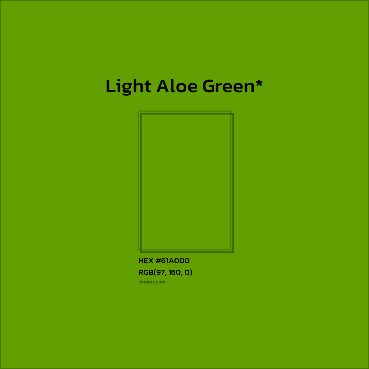 HEX #61A000 Color Name, Color Code, Palettes, Similar Paints, Images