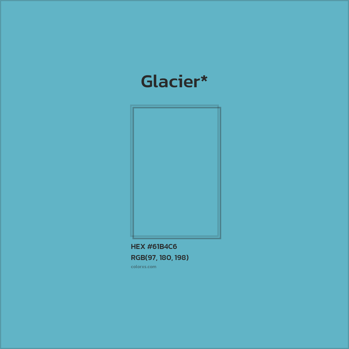 HEX #61B4C6 Color Name, Color Code, Palettes, Similar Paints, Images