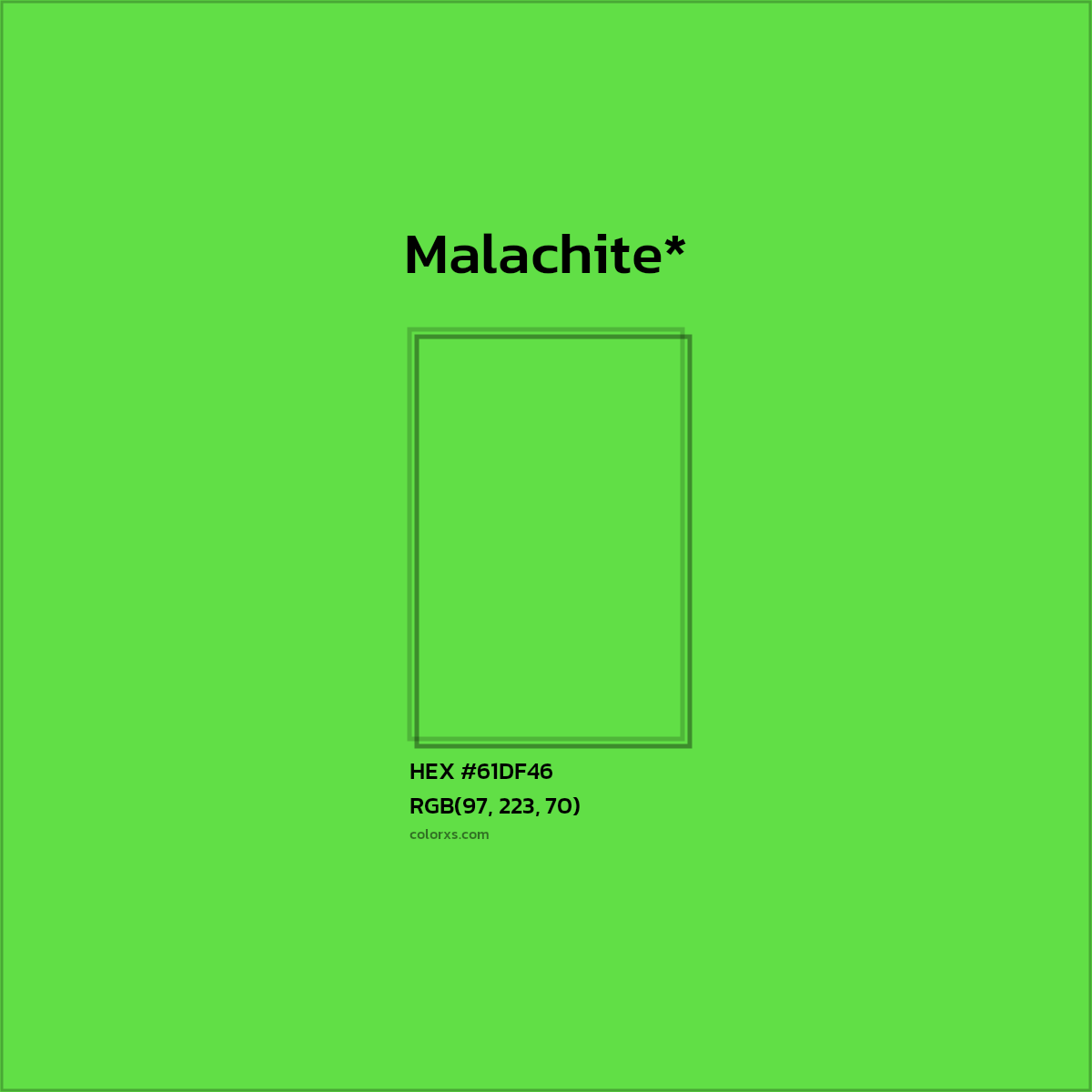 HEX #61DF46 Color Name, Color Code, Palettes, Similar Paints, Images