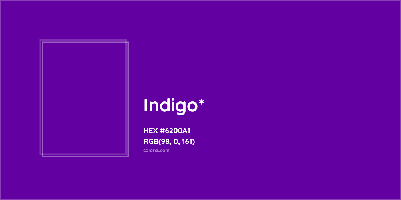 HEX #6200A1 Color Name, Color Code, Palettes, Similar Paints, Images