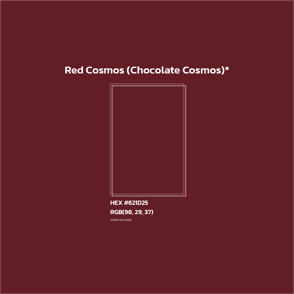 HEX #621D25 Color Name, Color Code, Palettes, Similar Paints, Images