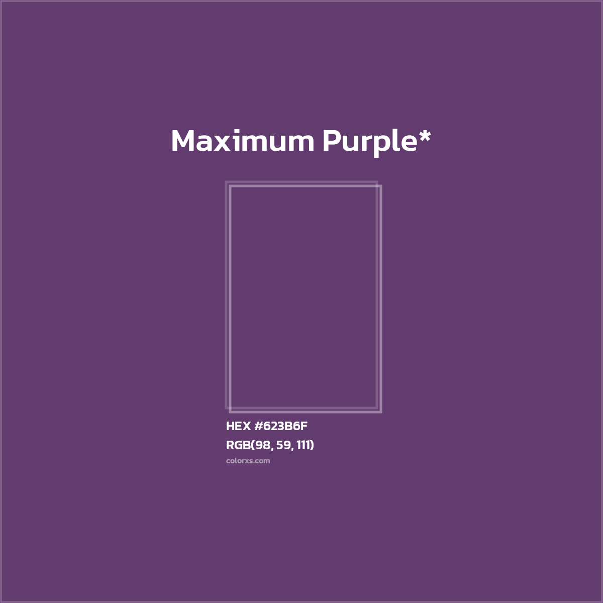 HEX #623B6F Color Name, Color Code, Palettes, Similar Paints, Images