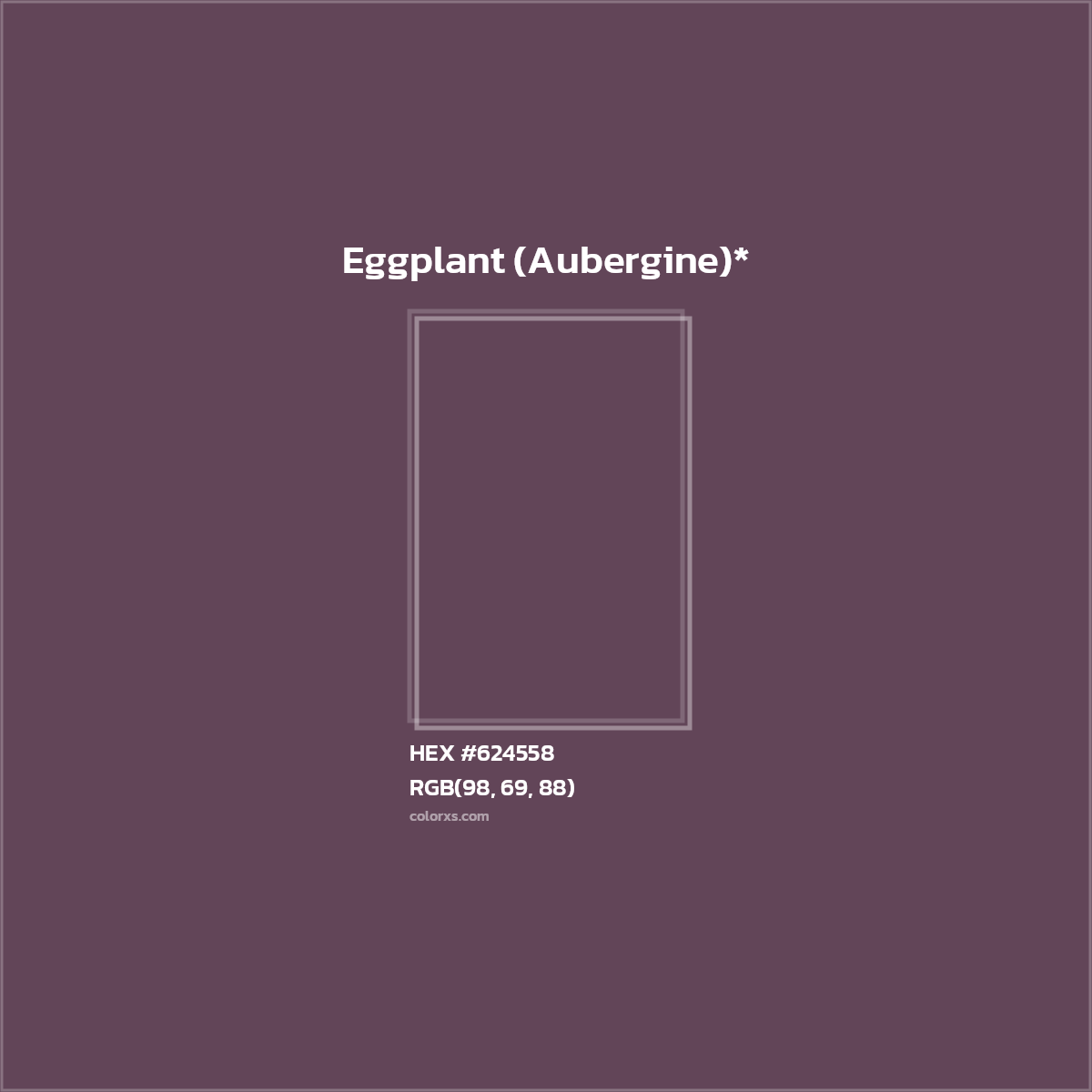 HEX #624558 Color Name, Color Code, Palettes, Similar Paints, Images