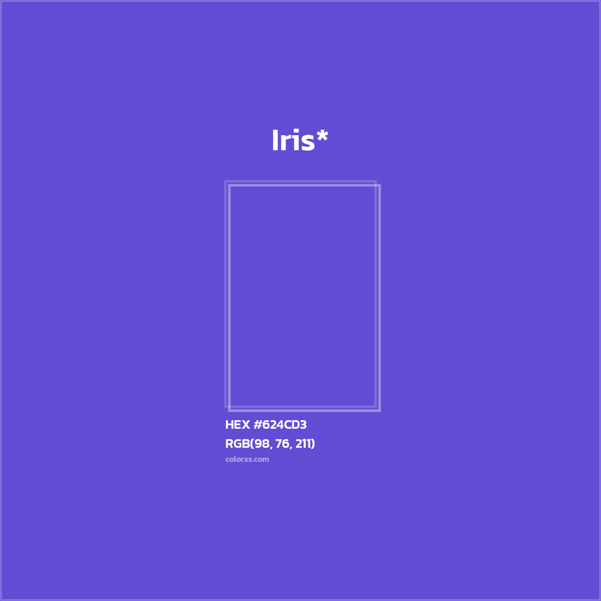 HEX #624CD3 Color Name, Color Code, Palettes, Similar Paints, Images