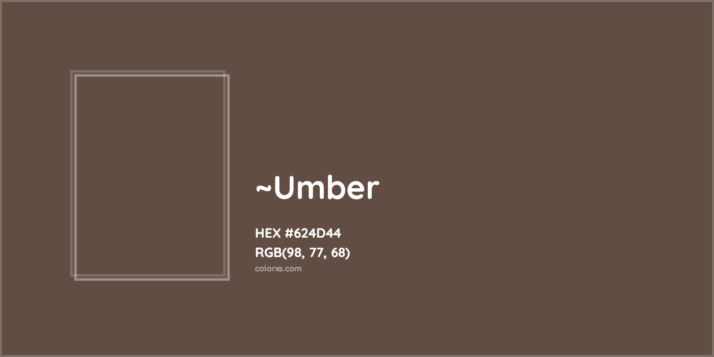 HEX #624D44 Color Name, Color Code, Palettes, Similar Paints, Images