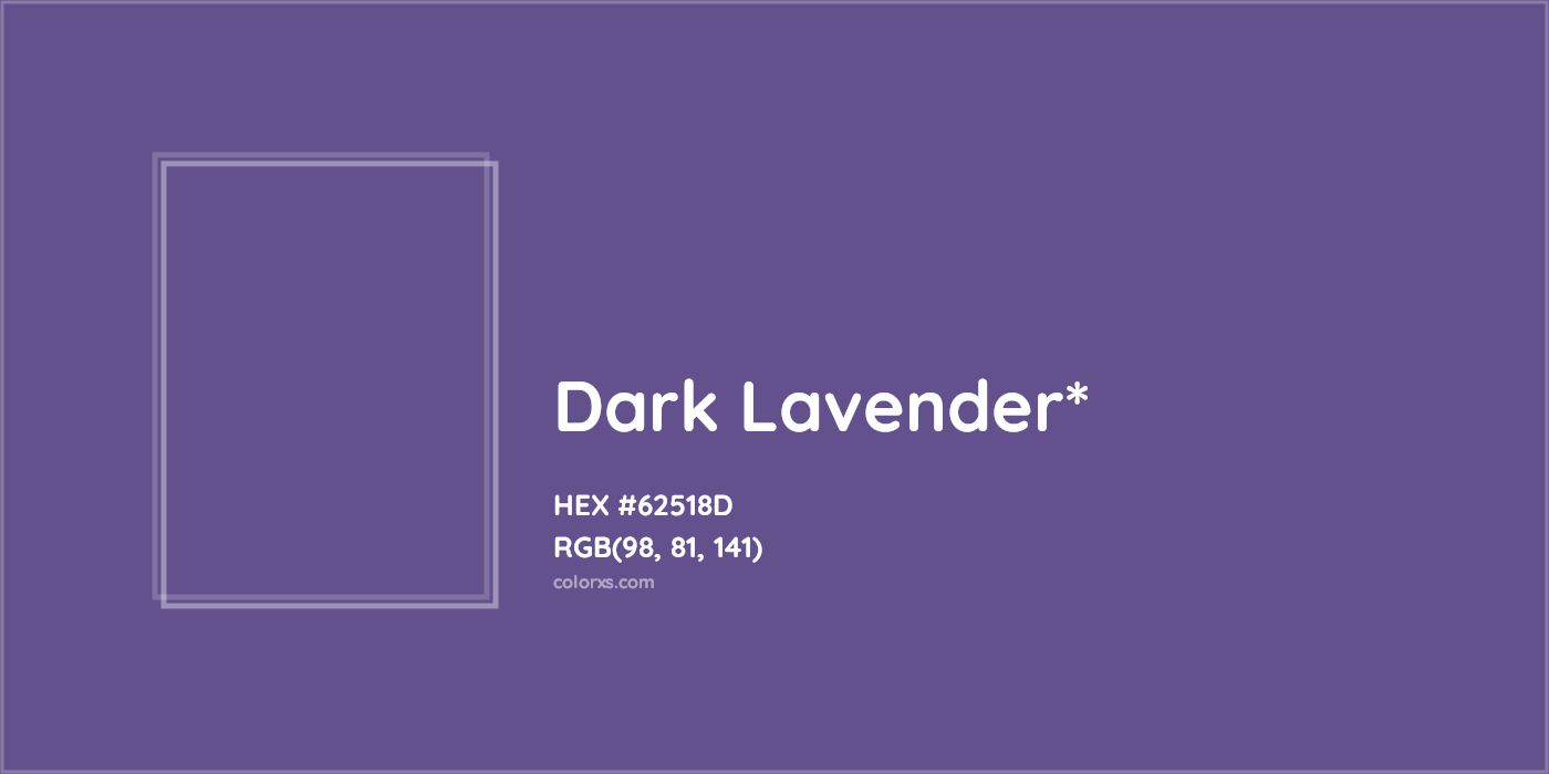 HEX #62518D Color Name, Color Code, Palettes, Similar Paints, Images