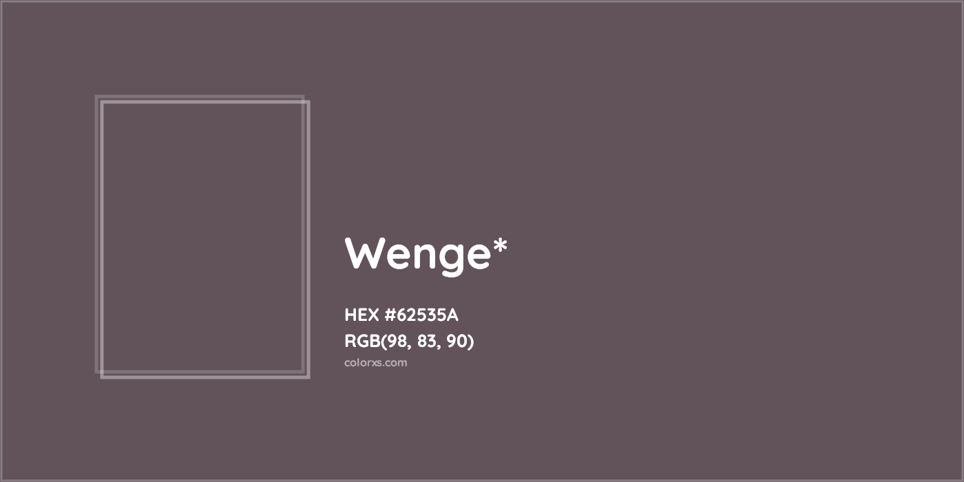 HEX #62535A Color Name, Color Code, Palettes, Similar Paints, Images