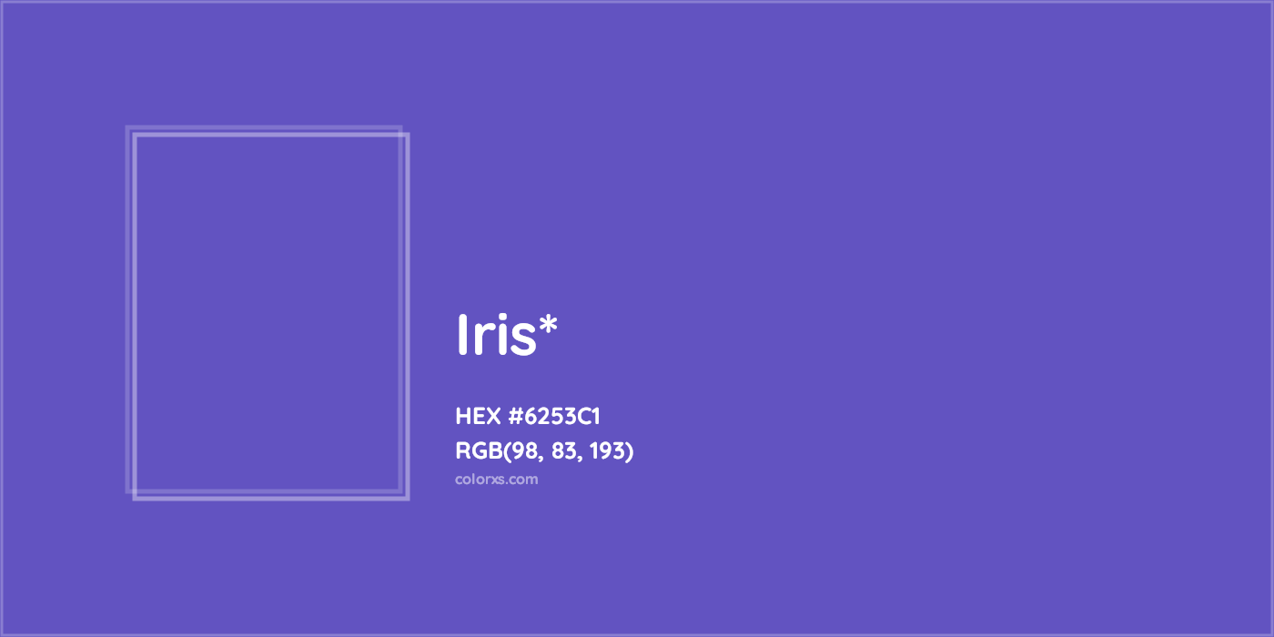 HEX #6253C1 Color Name, Color Code, Palettes, Similar Paints, Images