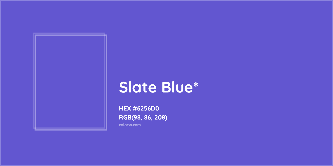 HEX #6256D0 Color Name, Color Code, Palettes, Similar Paints, Images