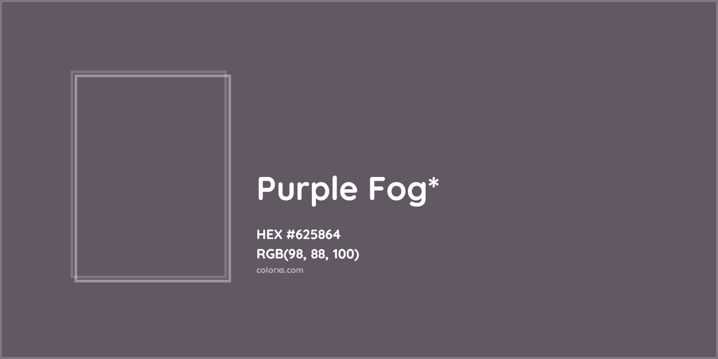 HEX #625864 Color Name, Color Code, Palettes, Similar Paints, Images