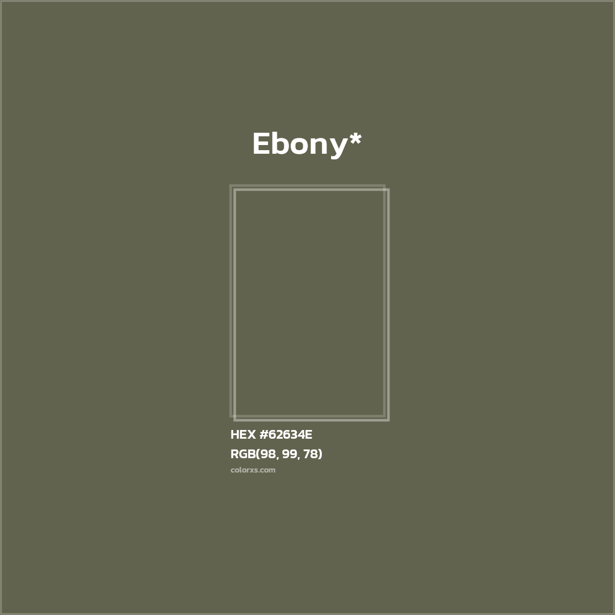 HEX #62634E Color Name, Color Code, Palettes, Similar Paints, Images