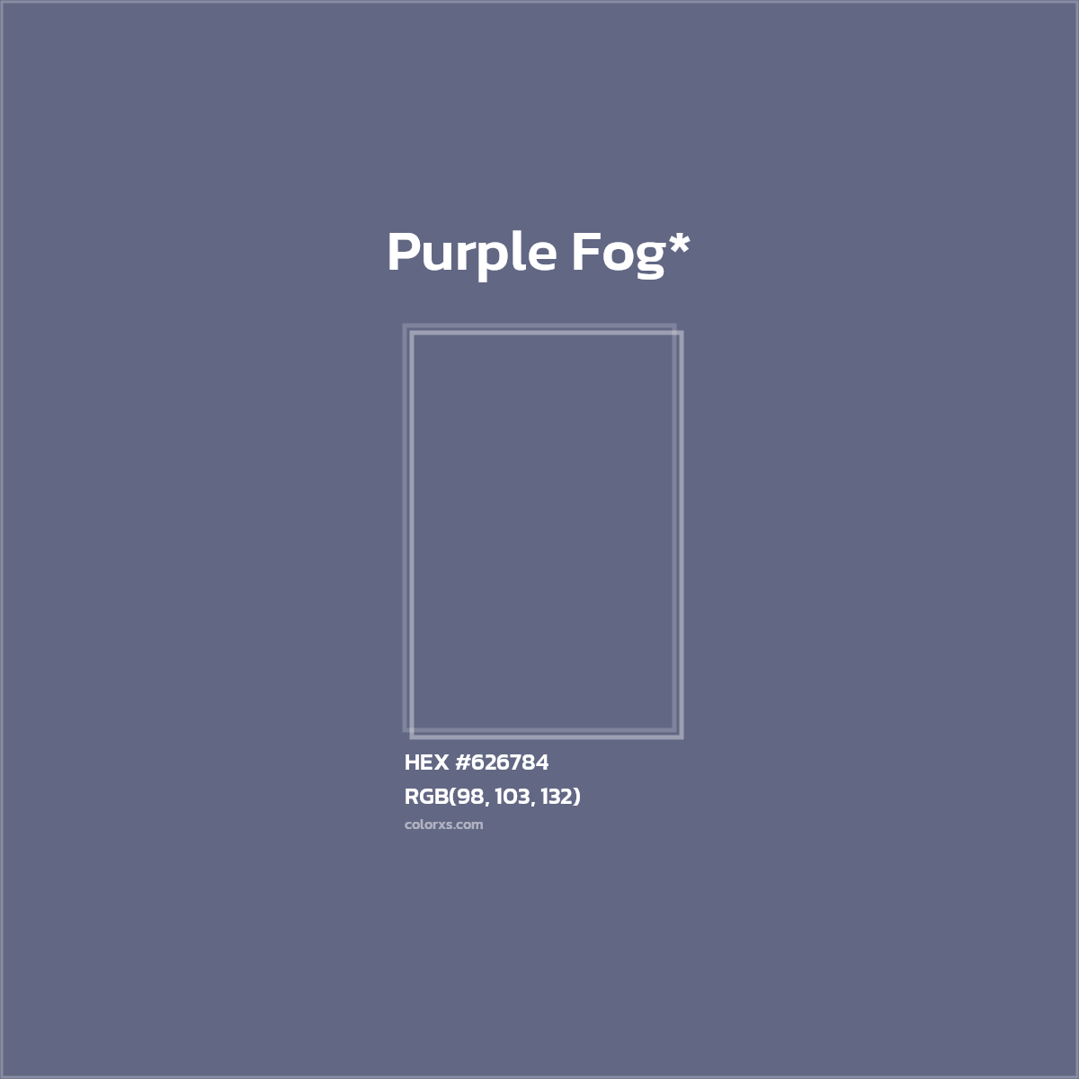 HEX #626784 Color Name, Color Code, Palettes, Similar Paints, Images