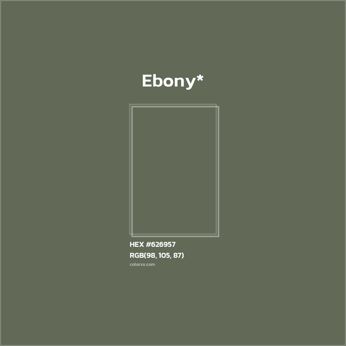 HEX #626957 Color Name, Color Code, Palettes, Similar Paints, Images