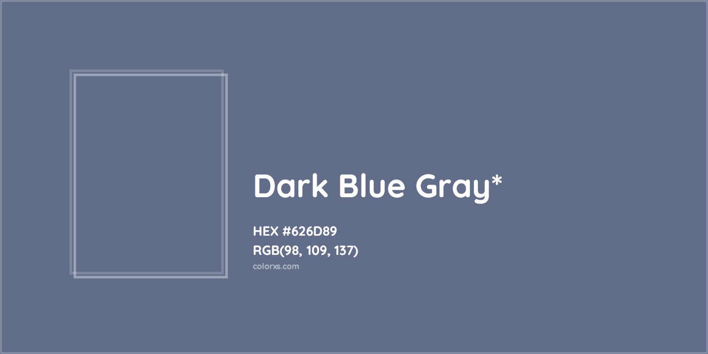 HEX #626D89 Color Name, Color Code, Palettes, Similar Paints, Images