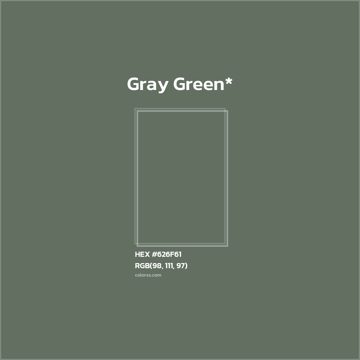 HEX #626F61 Color Name, Color Code, Palettes, Similar Paints, Images