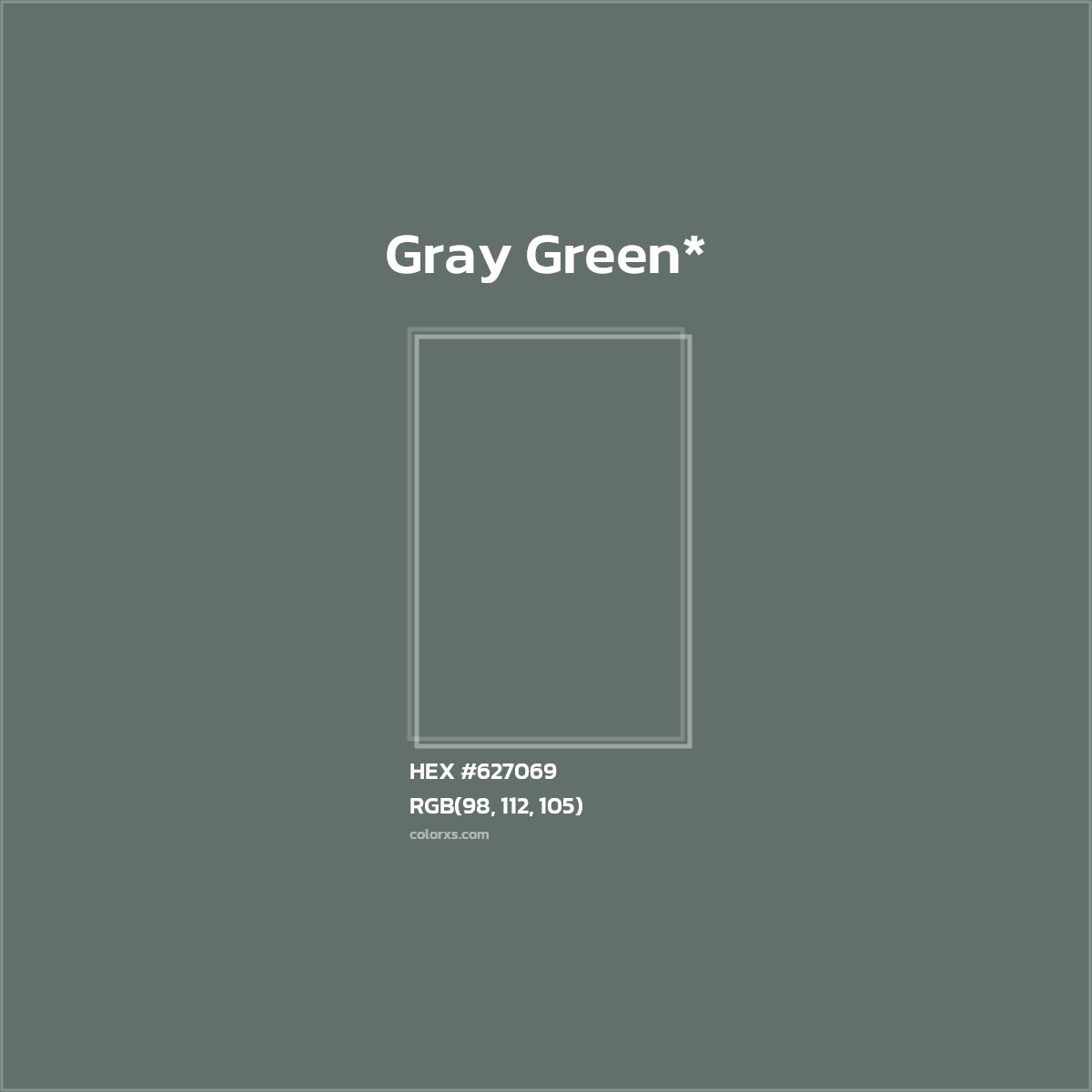 HEX #627069 Color Name, Color Code, Palettes, Similar Paints, Images