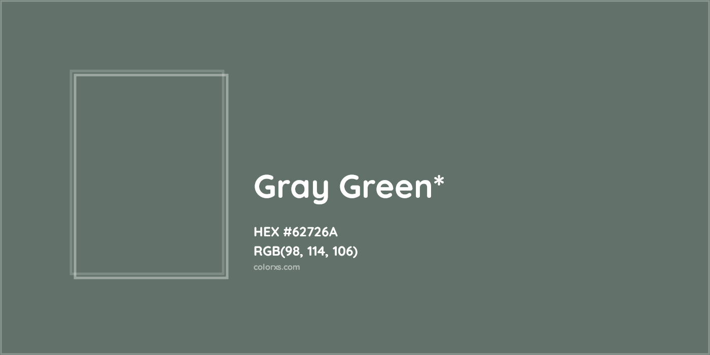 HEX #62726A Color Name, Color Code, Palettes, Similar Paints, Images