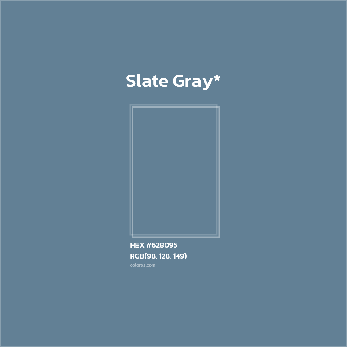 HEX #628095 Color Name, Color Code, Palettes, Similar Paints, Images