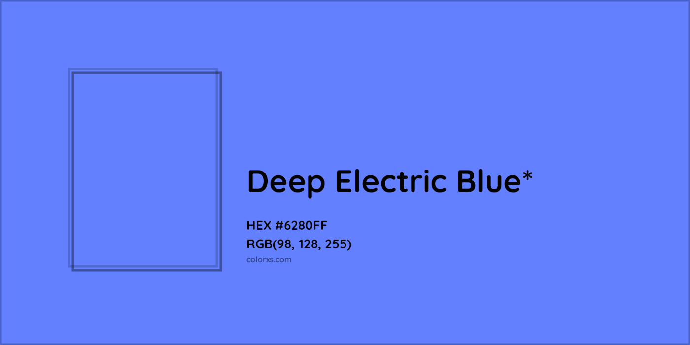 HEX #6280FF Color Name, Color Code, Palettes, Similar Paints, Images