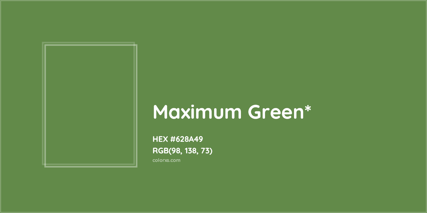 HEX #628A49 Color Name, Color Code, Palettes, Similar Paints, Images