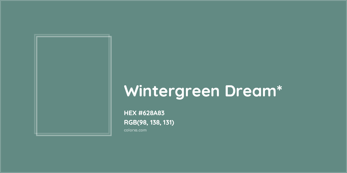 HEX #628A83 Color Name, Color Code, Palettes, Similar Paints, Images