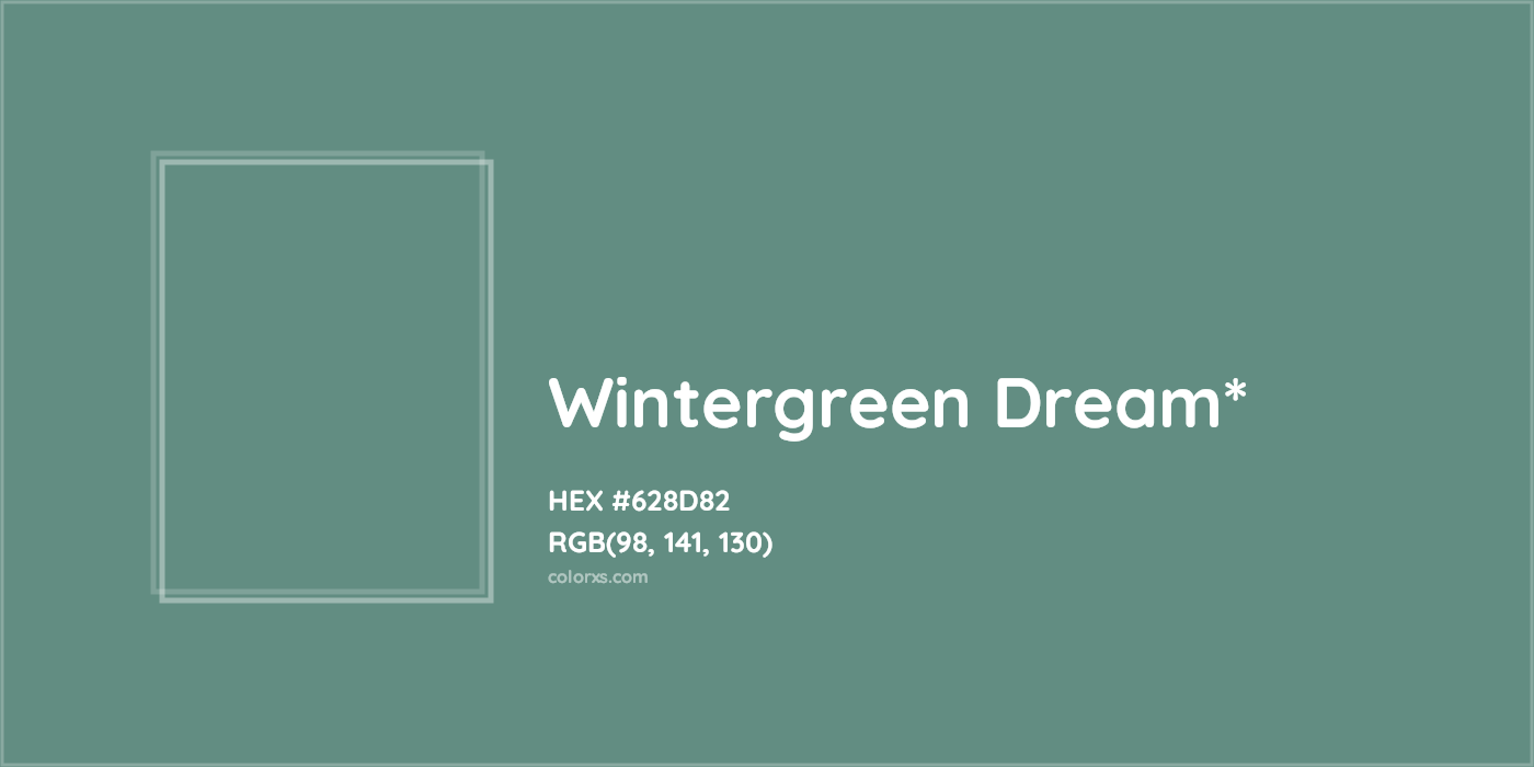 HEX #628D82 Color Name, Color Code, Palettes, Similar Paints, Images