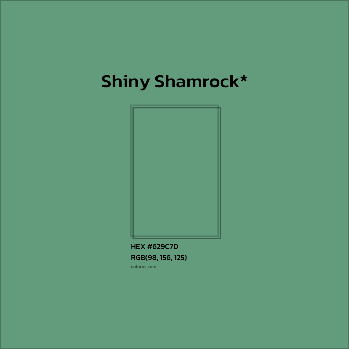 HEX #629C7D Color Name, Color Code, Palettes, Similar Paints, Images